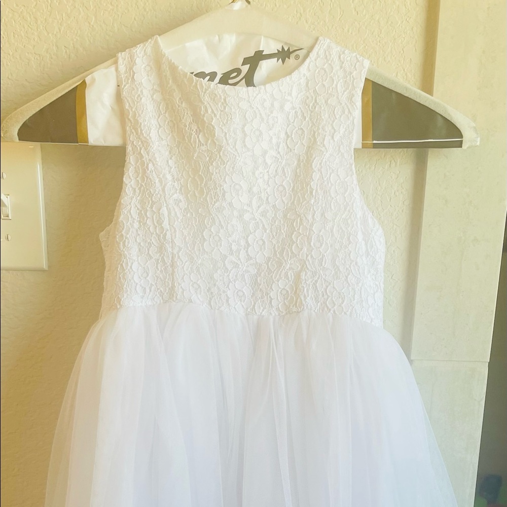 David’s bridal flower girl dress